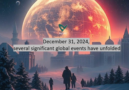 Today world news on December 31, 2024 Highlights by Vizzve.
